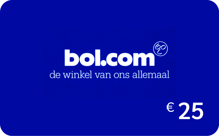 Bol.com cadeaukaart van 25 euro