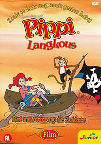 DVD: Pippi Langkous - Het Avontuur Op De Zuidzee (animatieserie)